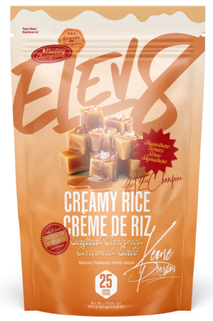 Elev8 Creamy Rice  Salted Caramel - 25 Servings