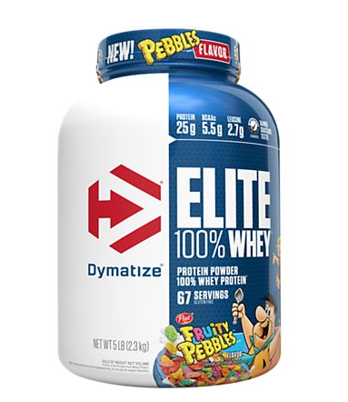 Dymatize Elite Whey Fruity Pebbles - 5 Lb (67 servings)