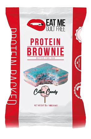 Eat Me Guilt Free Protein Brownies  Cotton Candy  - 12 Brownies