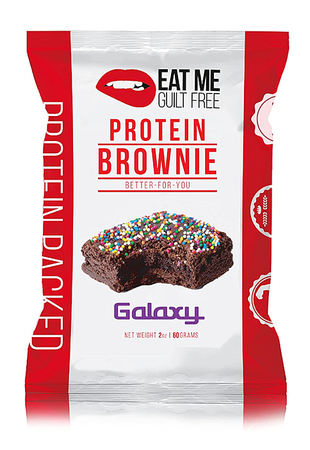 Eat Me Guilt Free Protein Brownies  Galaxy Chocolate - 12 Brownies
