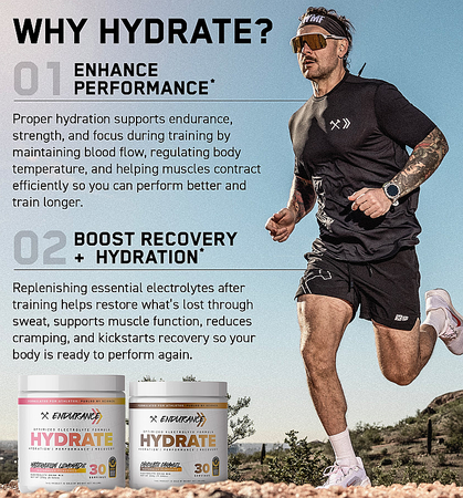 Axe & Sledge Endurance Hydrate  Watermelon Lemonade - 30 Servings