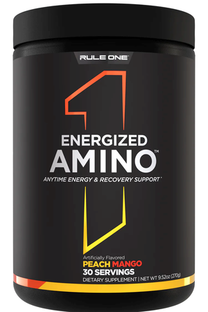 Rule1 Energized Amino  Peach Mango - 30 Servings