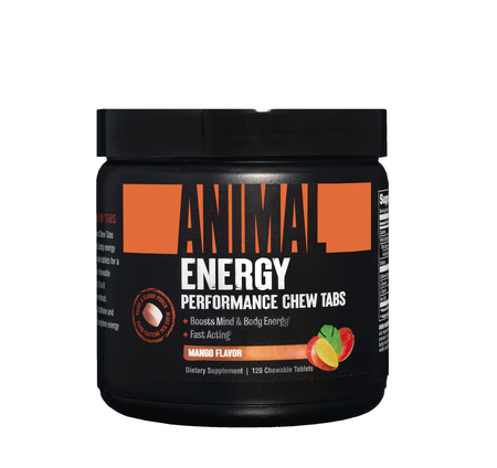 Animal Energy Chews  Mango - 120 Chewable Tablets