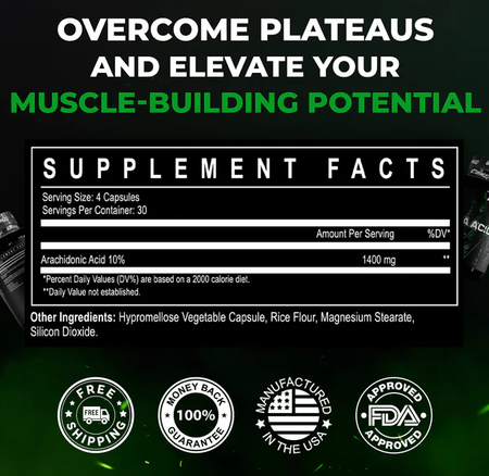 Enhanced Arachidonic Acid - 120 Capsules