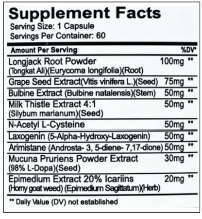 EPG Arimestage PCT 50 - 2 x 60 Capsule Bottles TWINPACK