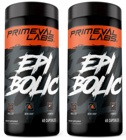 Primeval Labs Epibolic - 2 x 60 Cap Bottles  TWINPACK