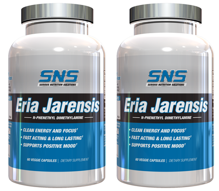 SNS Serious Nutrition Solutions Eria Jarensis - 2 x 60 Cap Btls  TWINPACK