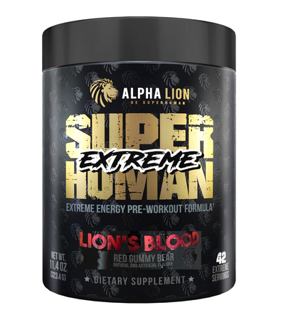 Alpha Lion Superhuman Extreme  Lion's Blood - 21 Servings