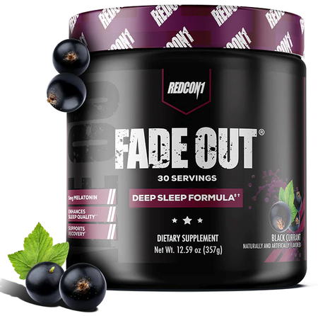 Redcon1 Fade Out Sleep Formula Black Current - 30 Servings