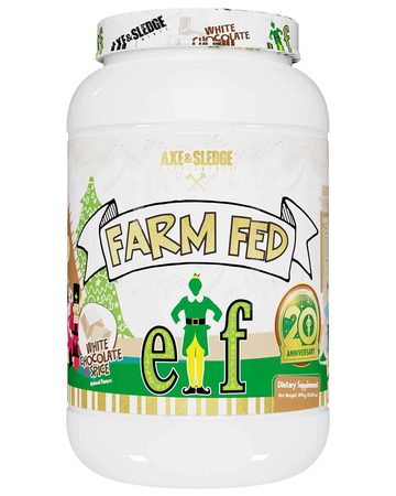 Axe & Sledge Farm Fed Protein  Grass-Fed Whey Protein Isolate - ELF White Chocolate Spice - 30 Servings