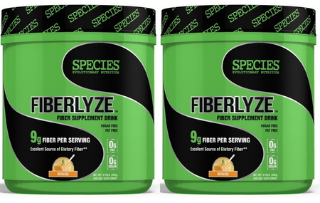 Species Nutrition Fiberlyze Mango - 60 Servings (2 x 30 Serv. Btls)  TWINPACK