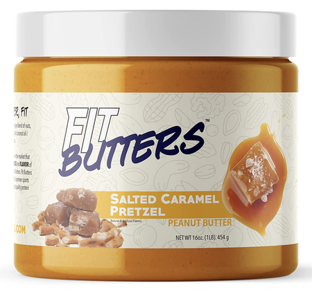 Fit Butters Salted Caramel Pretzel Peanut Butter - 1 Lb