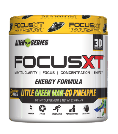 SNS Serious Nutrition Solutions Focus XT  Little Green Man-Go Pineapple - 30 Servings