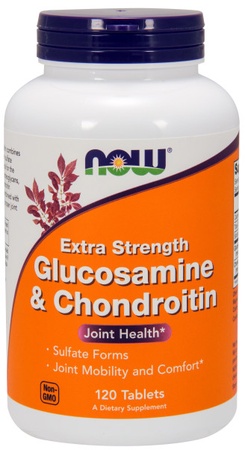 Now Foods Glucosamine & Chondroitin Extra Strength - 120 Tab