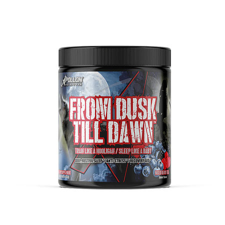 Apollon Nutrition From Dusk Till Dawn - Sleep & Recovery  Mixed Berry Tea - 40/20 Servings *New Formula