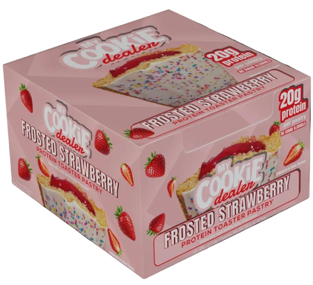 My Cookie Dealer Protein Pastry 20g Frosted Strawberry - 12 Pack