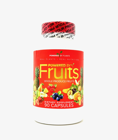 Powered by Plants Fruits - 90 Cap