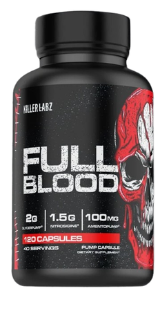 Killer Labz Full Blood - 120 Capsules (40 Servings)