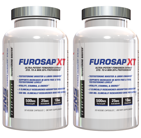 SNS Serious Nutrition Solutions Furosap XT  - 60 Cap (2 x 30 Cap Btls)  TWINPACK