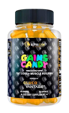 Alpha Lion Gains Candy Glucovantage - 60 Cap
