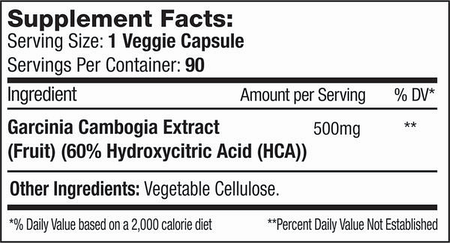 SNS Serious Nutrition Solutions Garcinia Cambogia 60% HCA - 90 Capsules