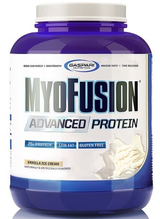 Gaspari Nutrition MyoFusion Advanced Protein Vanilla - 4 Lb