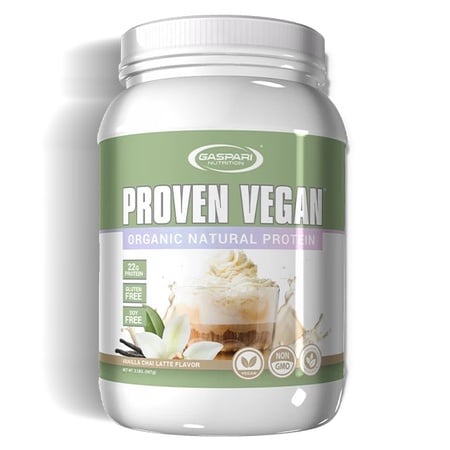 Gaspari Nutrition Proven Vegan Vanilla Chai Latte - 2 Lb
