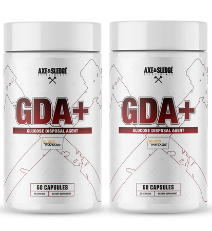 Axe & Sledge GDA Glucose disposal agent - 2 x 60 Capsule Bottles TWINPACK