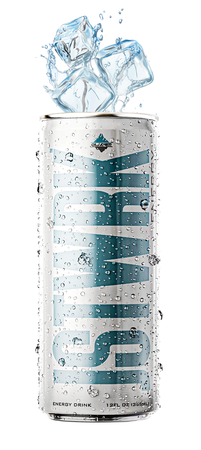 JST WRK Energy Drink  Glacier  - 12 x 12 oz Cans