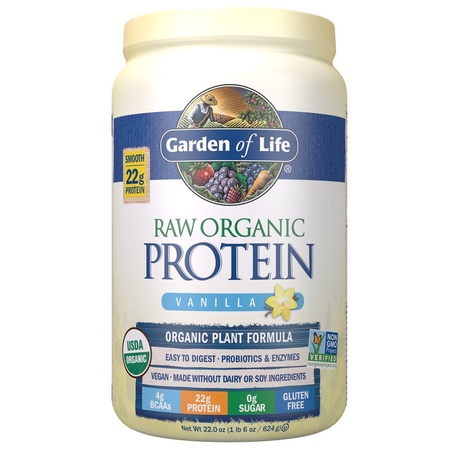 Garden of Life Raw Organic Protein Vanilla - 20 Servings
