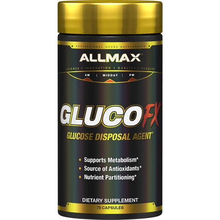 AllMax Nutrition GlucoFX (Glucose Disposal Agent) - 75 Cap