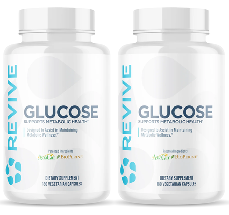 Revive Glucose - 2 x 180 Capsule Bottles TWINPACK