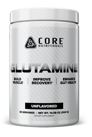 Core Nutritionals Glutamine Pure Powder  Unflavored - 300 Grams (60 Servings)