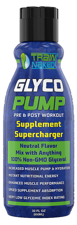 Glyco PUMP 100% Liquid Glycerol  Neutral Flavor - 32 oz. (64 Servings)