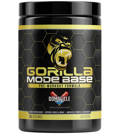 Gorilla Mode Base Pre-Workout  Bombsicle - 30 Servings