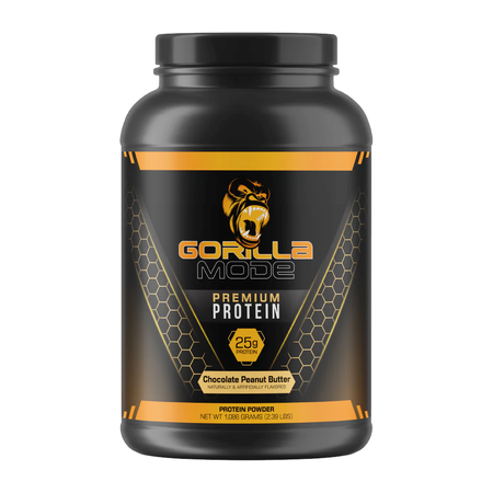 Gorilla Mode Premium Protein  Chocolate Peanut Butter - 30 Servings