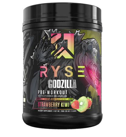 RYSE Godzilla Pre-Workout  Strawberry Kiwi - 40 Servings