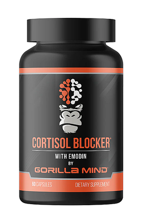 Gorilla Mind Cortisol Blocker with Emodin - 60 Servings