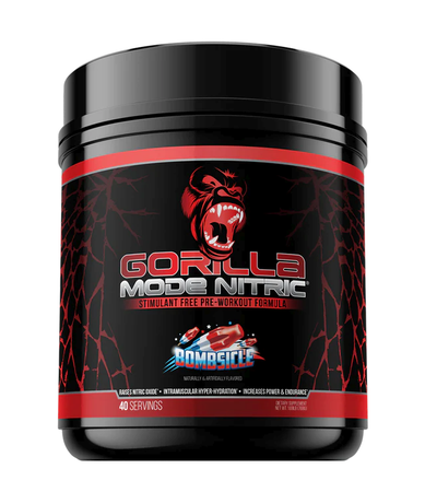 Gorilla Mode Nitric  Pre-Workout Bombsicle - 40 Servings