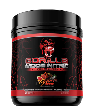 Gorilla Mode Nitric  Pre-Workout Tiger's Blood - 40 Servings