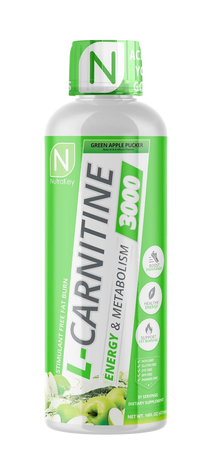 Nutrakey L-Carnitine 3000  Green Apple Pucker - 31 Servings
