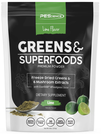 PES Greens & Superfoods  Lime - 30 Servings