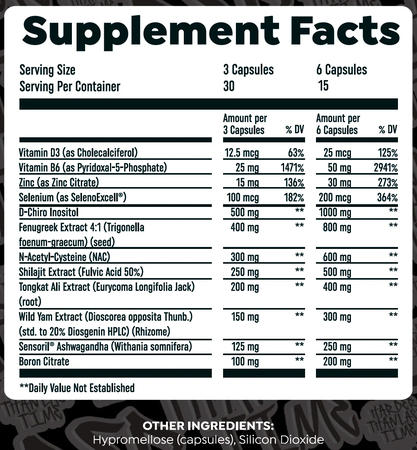 HTLT G Test Platinum - 90 Capsules