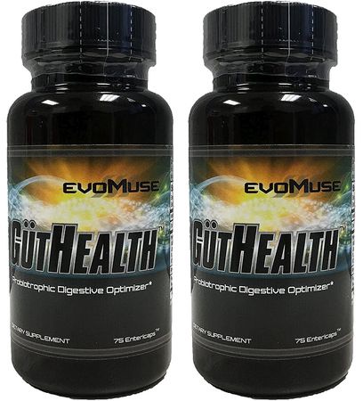 EvoMuse Gut Health - 2 x 75 Cap Btls  TWINPACK
