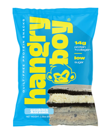 Hangryboy Protein Cookie  Cookies & Cream Protein - 12 Pack