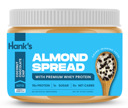 Hank's Protein Plus Almond Butter Protein Spread  Almond Coconut Chip - 15.5 oz