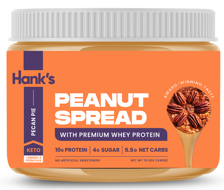 Hank’s Protein Plus Peanut Spread  Pecan Pie - 15.5 oz