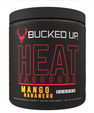 Bucked Up HEAT Hardcore  Mango Habanaro - 30 Servings