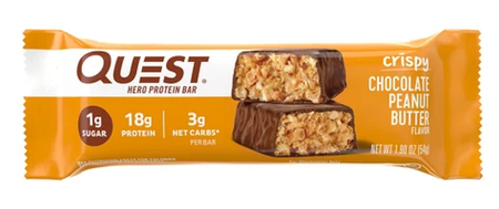Quest Hero Bar Chocolate Peanut Butter - 12 Bars