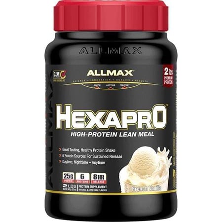 AllMax Nutrition Hexapro Vanilla - 2 Lb